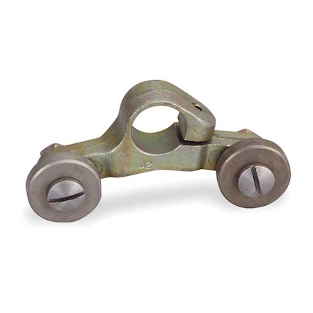Forked Roller Lever, Steel, 1.5in Arm L