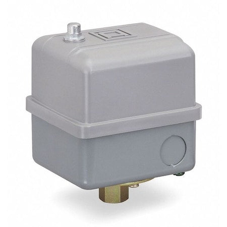Pressure Switch, Standard, DPST, 1 Ports, 1/4" FNPS, 40 to 200 psi Range, Polypropylene