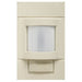 Wall Mount Sensor, Occupancy, Photocell, Hard Wired, Ivory, 1,200 sq ft, Fluorescent, Incandescent, LED