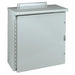 Padlockable Hasp Electrical Enclosures, 36 in H, 12 in D, 36 in W, 3R, Steel