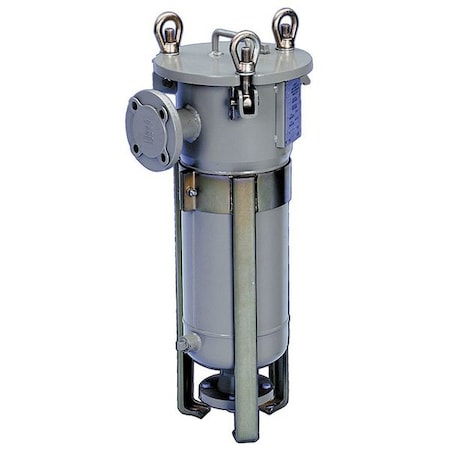 Filter Housing, 2In Flange, 90GPM, Steel