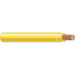 THHN Building Wire, Copper, 10 AWG, 1C, Yellow, Stranded, 500 ft
