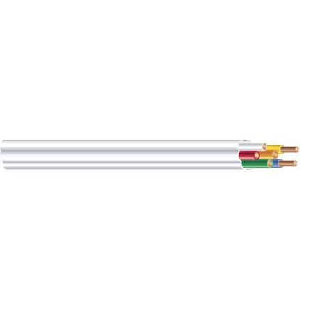 ThermostatWire,18AWG,White,500ft,150V