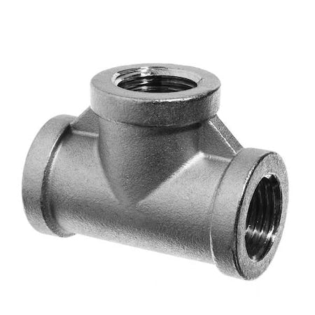 Tee,304 SS,1 1/2"Pipe Size,Class 150