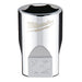 1/4 in. Drive 12mm Metric 6-Point Socket with FOUR FLAT Sides