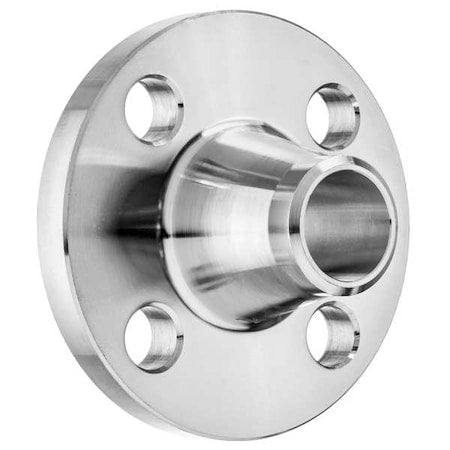 Weld Neck Pipe Flange, Flat Face, 2 in