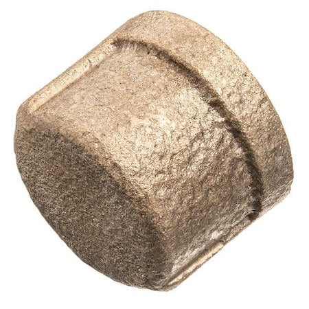 Brass Round Cap, Female BSPT