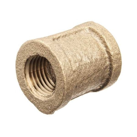 Coupling Brass Brass Class 125 Pipe Fittings, 4 in Female NPT X 4 in Female NPT