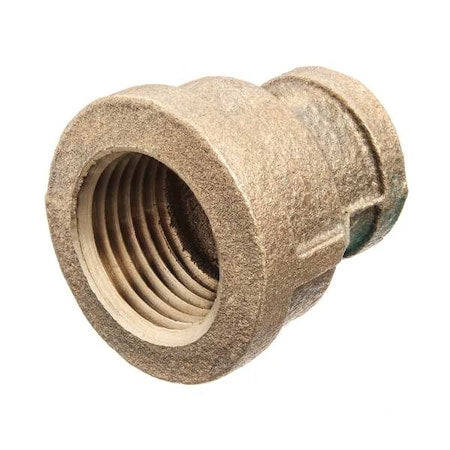 Reducing Coupling Brass Brass Class 125 Pipe Fittings, 2 in Female NPT X 1/2 in Female NPT