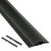 Cable Protector, 9/16 in H, 30 ft L, 3-1/4 in W, 1 Channel, Black