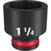 1-1/4 in. SHOCKWAVE Impact Duty 1/2 in. Drive Standard 6 Point Impact Socket