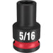 5/16 in. SHOCKWAVE Impact Duty 3/8 in. Drive Standard 6 Point Impact Socket