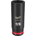 11/16 in. SHOCKWAVE Impact Duty 3/8 in. Drive Deep Well 6 Point Impact Socket