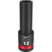 12mm SHOCKWAVE Impact Duty 1/2 in. Drive Deep Well 6 Point Impact Socket