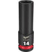 14mm SHOCKWAVE Impact Duty 1/2 in. Drive Deep Well 6 Point Impact Socket