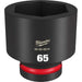 65mm SHOCKWAVE Impact Duty 1 in. Drive Standard 6 Point Impact Socket