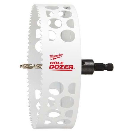 6" HOLE DOZER Bi-Metal Hole Saw with Arbor