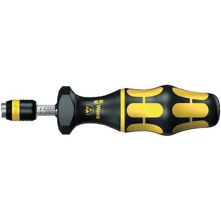 ESD Torque Driver,1/4",2.5to11.5 in.-lb.