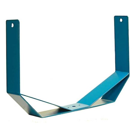 Mounting Bracket For Fan, 22 in Blade Dia, 29 in W, 1/2 hp, Powder Coated, Steel, Blue