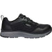 Men's Athletic Shoe, 7 1/2 Mesh Upper, Aluminum Toe, 3 in H, Black/Steel Gray, 1025564