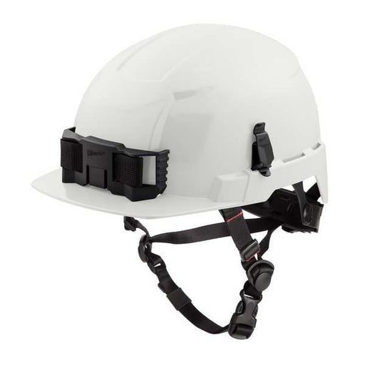 BOLT White Front Brim Safety Helmet - Type 2, Class E