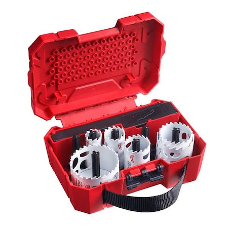 10 pc. HOLE DOZER with Carbide Teeth Electrician's Hole Saw Kit