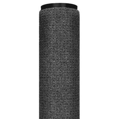 Entrance Mat, Polypropylene, 3/8 in Thick, Charcoal, 3 ft W x 5 ft L
