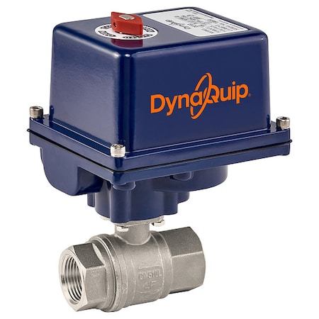 3/4" FNPT Stainless Steel Electronic Ball Valve 2-Way