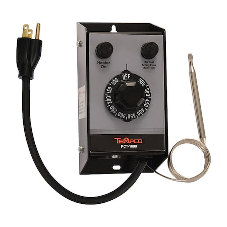 Temp Ctrl Box,Analog,120V,15A,150-550F