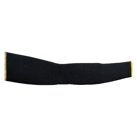 Cut-Resistant Sleeves: ANSI/ISEA Cut Level A4, Kevlar, 18 in Length, Black, L,PR