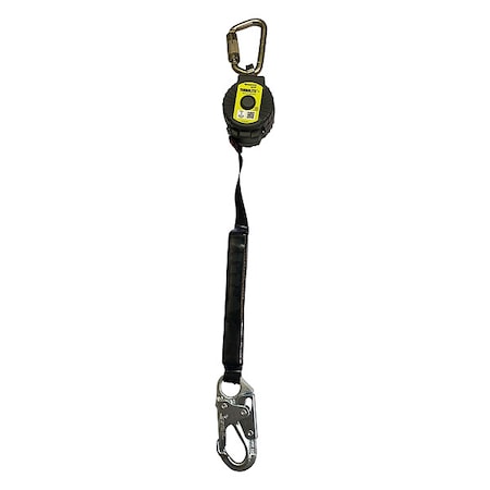TurboLite+ Self-Retracting Personal Fall Limiter, 6 ft /11 ft Length, Not Applicable, 1 Leg(s)