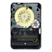 Electromechanical Timer,24 hr,Gray,Metal