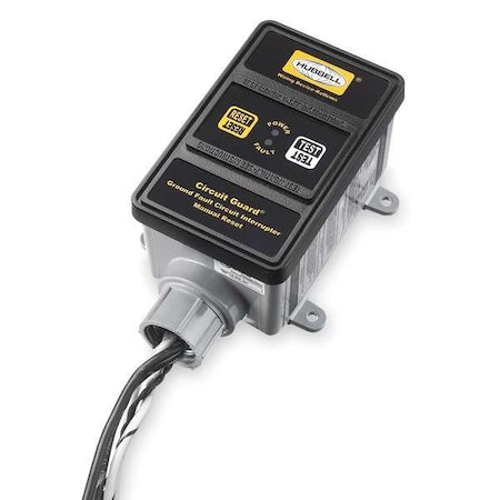 Hard Wired GFCI,30 A,Black,240VAC