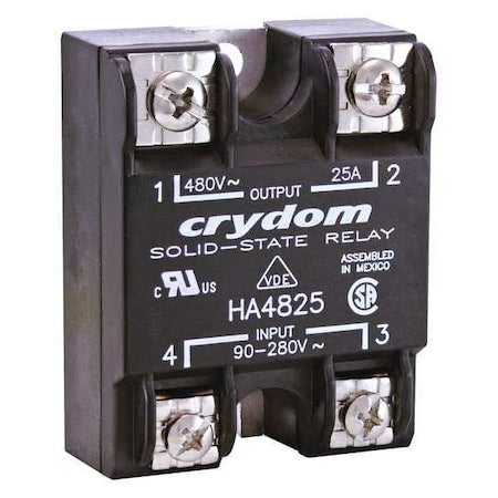 Solid State Relay, 1 Phase, Screw Clamp, Panel, SCR