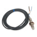 Cylindrical, Inductive Proximity Sensor, 18 mm Dia., Brass, 2 m, Bare Wire, 2 Wires, Unshielded