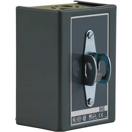 Manual Motor Switch, 30 A, 3 P, 3 Phase, Toggle, Type K, Class 2510 Series, NEMA 1