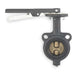Butterfly Valve,Wafer,4 In,Cast Iron