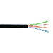 Data Cable,Cat 5e,24 AWG,1000ft,Black
