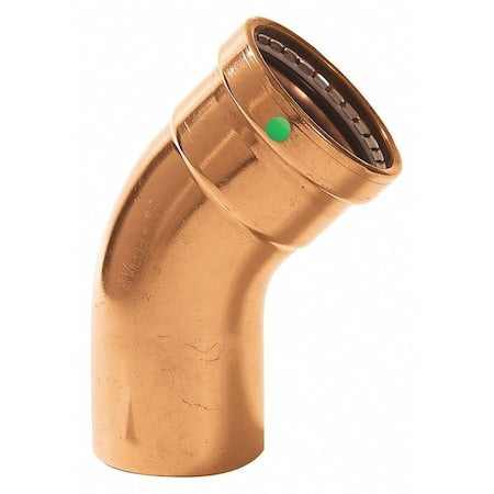 Viega ProPress XL 45 street elbow, 3" x 3"