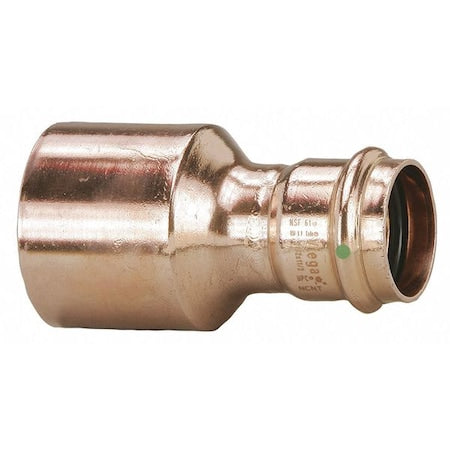 Strt, Copper, Press-fit 4 in, FTG 2 in