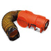 Confined Space Fan,Orange,13 1/2" W