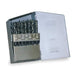 26PC 118 Degree General Purpose Jobber Length Drill Set Cle-Line 1899 Steam Oxide HSS RHS/RHC A-Z