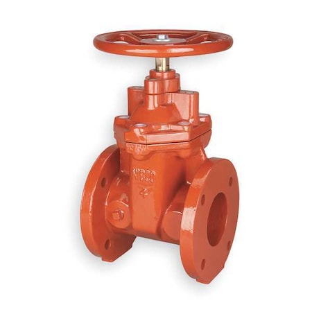 Gate Valve,Class 125,2-1/2 In.,Flange