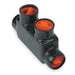 MultitapConnector,Alum,Blk,Hex,4Port
