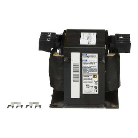 Control Transformer, 500 VA, Not Rated, 24V AC, 240/480V AC