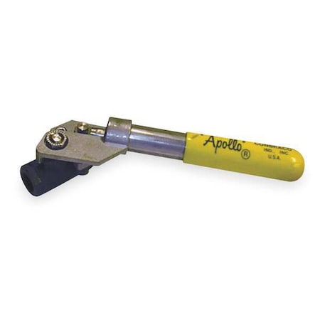 1-1/4" FNPT Carbon Steel Ball Valve Inline