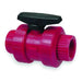 1/2" FNPT Kynar Ball Valve Inline