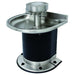 Four Station, On-Floor, Semi-Circular Wash Fountain, Black/Silver