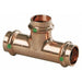 Tee, Copper, Press-fit 1 1/2", 1", 1"