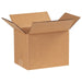 8 in x 6 in x 6 in Shipping Box, Kraft, Corrugate, Single Wall, 32 ECT